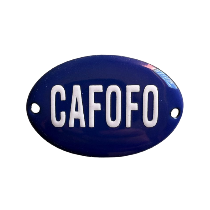 Mini Placa Cafofo