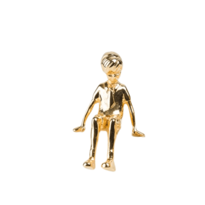Mini Boneco Acrobata Sentado por Nara Ota