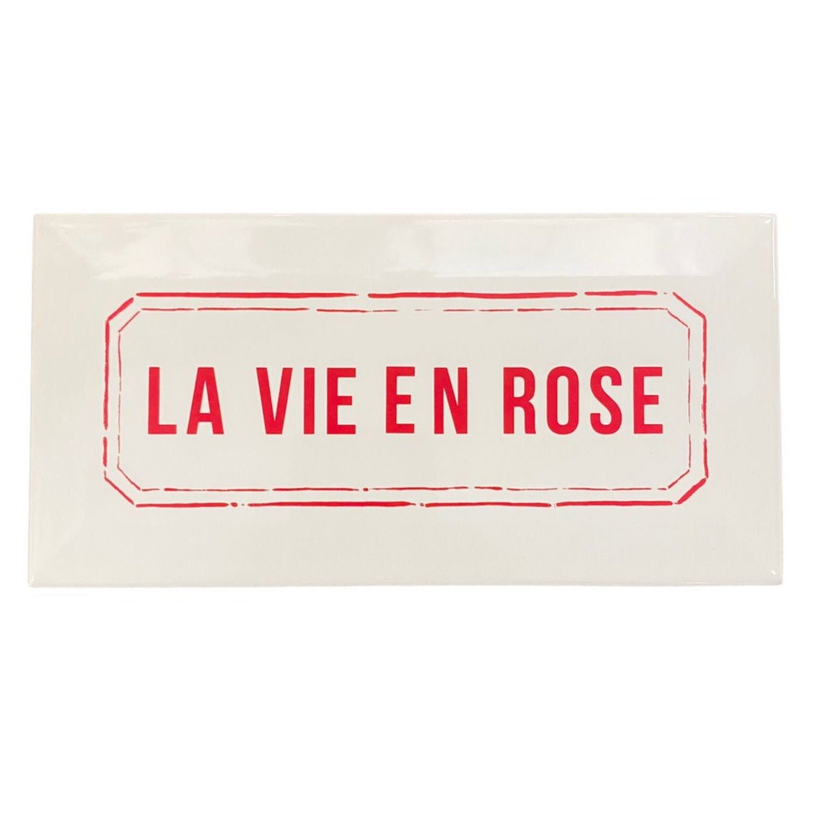 Azulejo Decorativo La Vie en Rose