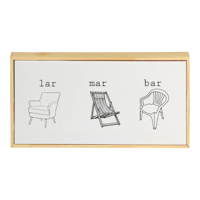 Wood Azule: Lar, Mar, Bar
