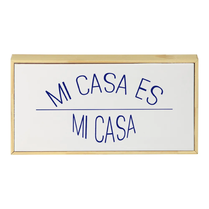 Wood Azule: Mi Casa Es Mi Casa