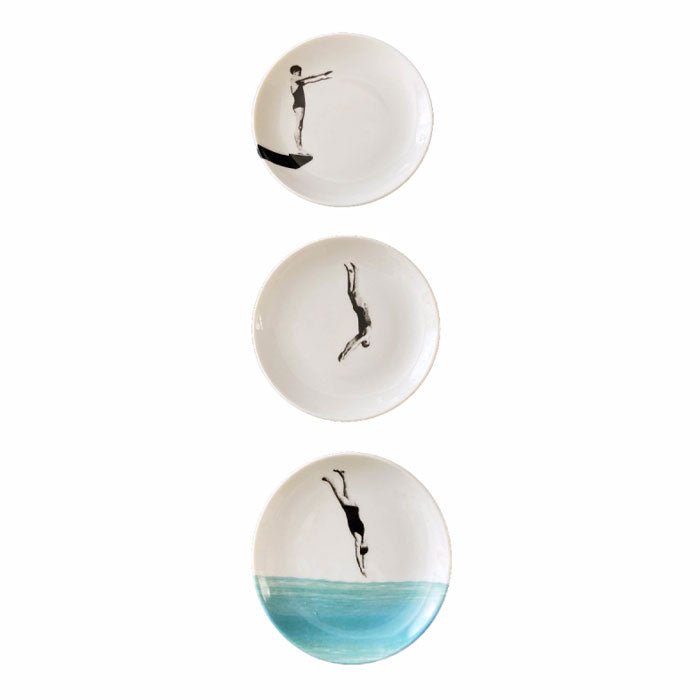 Conjunto de Pratos Mergulhador por Greghi Design